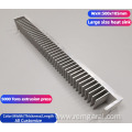 custom CNC machined anodized extrusion aluminum heat sink